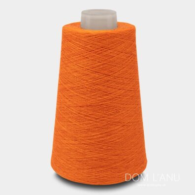 Ľanové priadze v oranžovej farbe 8(1)