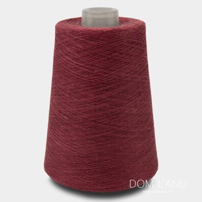 Ľanové priadze v červenohnedej farbe 11(8)