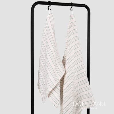 Ľanový uterák ružový, 3 veľkosti